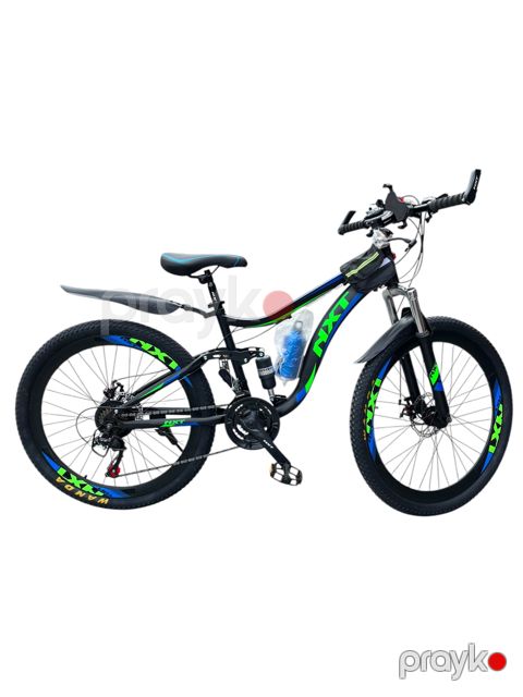 Velosiped V-34, yaşıl/göy/qara, 29" — Bakı