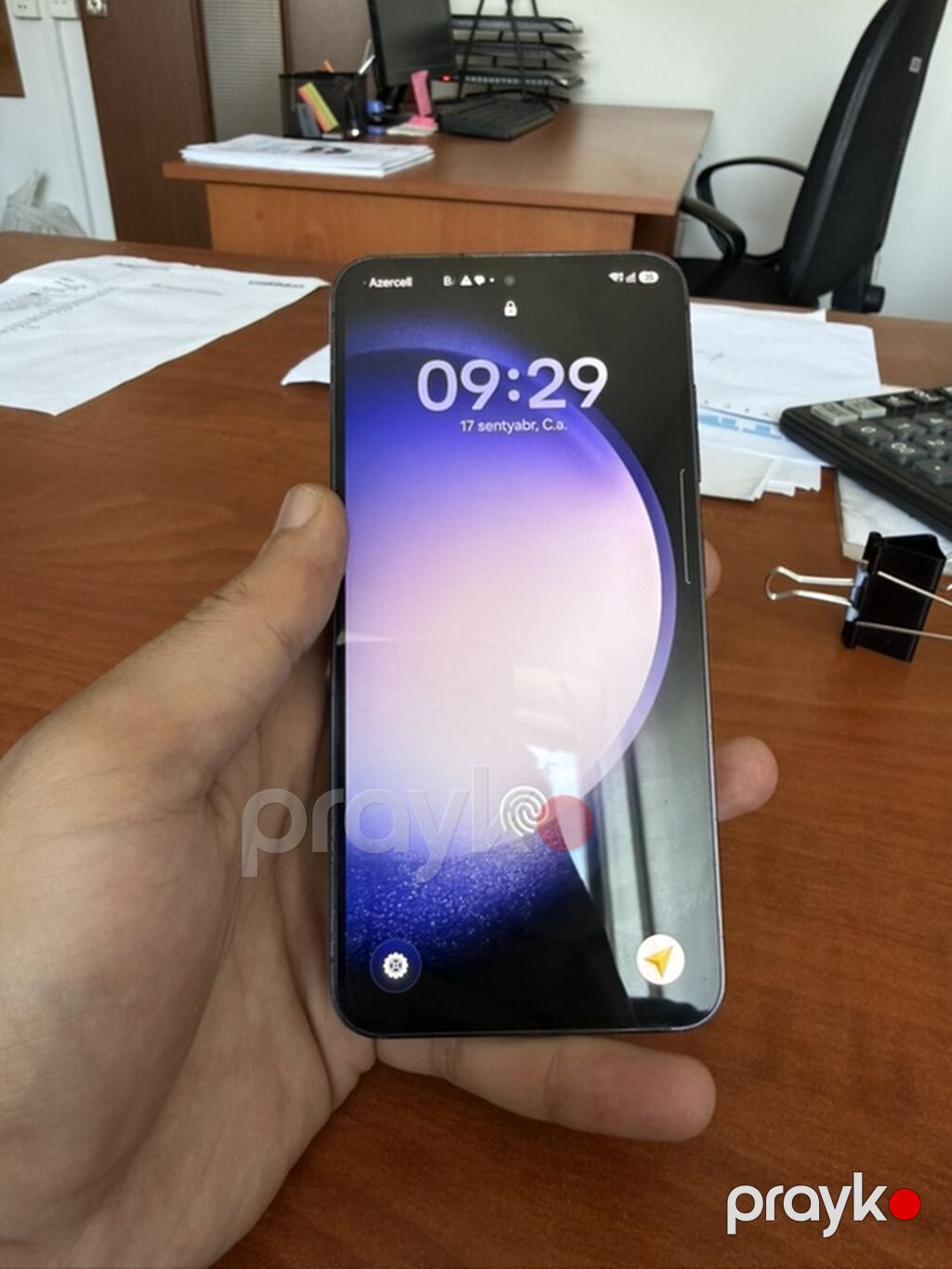Samsung Galaxy S23, rəng - Qara, Simsiz şarj — Samsung, Masazır (2)