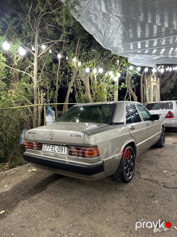 Mercedes 190, 1.8 L, 1991 il, 315 000 km — Avtomobillər, Bakı (5)