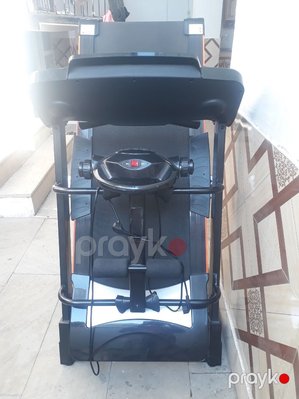 Elektrik qaçış trenajoru – qatlanan, çoxfunksiyalı - Güclü konsol — Koşu simulyatorları, Masazır (3)