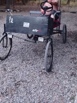 Dördtəkərli pedallı kart (manual sürüş) - Güclü metal karkas, ön — Kvadrosikllər və baqqilər