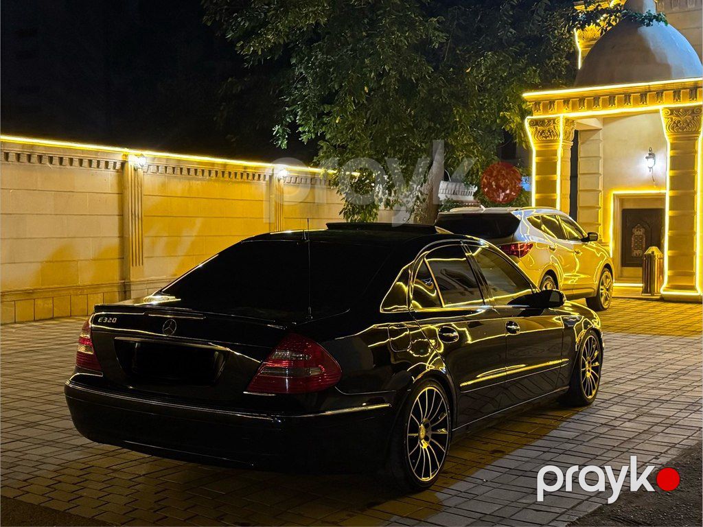 Mercedes E 320, 3.2 L, 2003 il, 348 000 km — Avtomobillər, Gəncə (9)