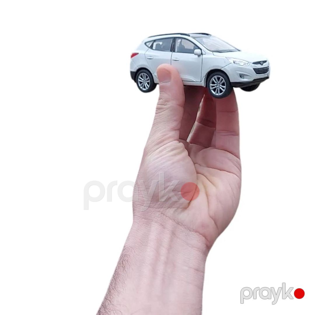 Maşın Hyundai İx35, plastik/metal, ağ, 11x4.5x3 sm — Mallar, Bakı (3)