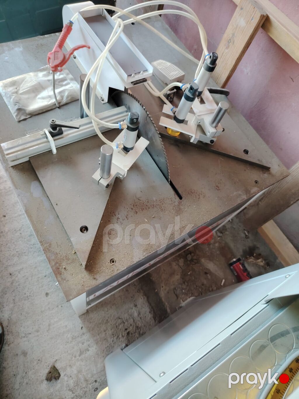 Real Alıcıya Endirimdə Olacaq Lankang 45°/90° kəsim dəzgahı - Peşəkar — Stanoklar, Digah (4)