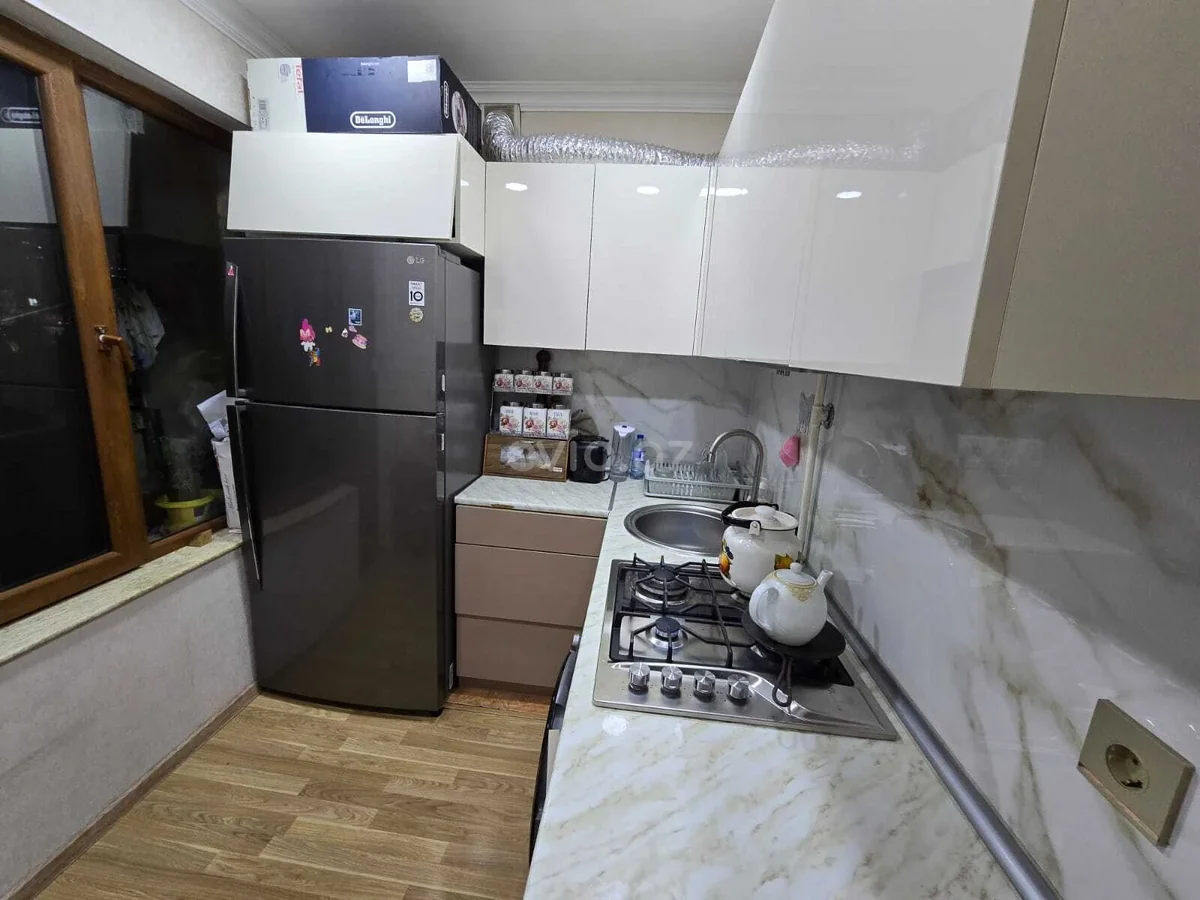 3 otaqlı tam təmirli mənzil satılır Bakıxanov qəsəbəsində — Mənzil, Bakı (6)