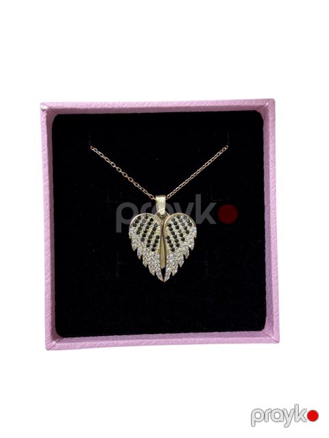 Qadınlar üçün kulonlu zəncir GH-f06, gümüş 925 əyar — Bakı
