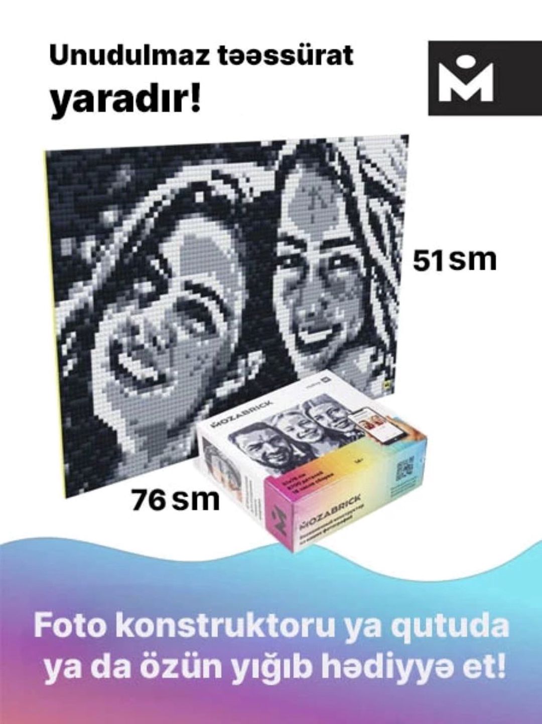 Foto konstruktor Mozabrick Model M, 8700 ədəd — Mallar, Bakı (3)