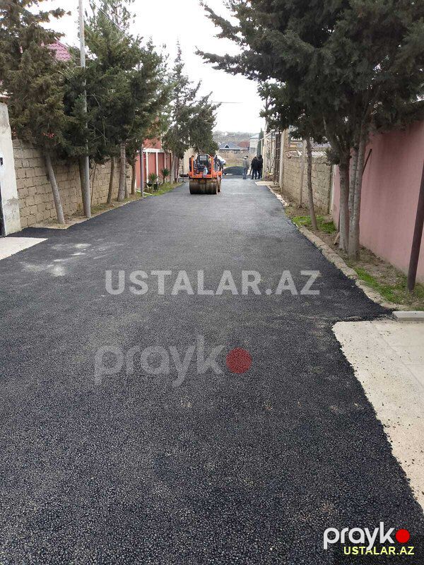 Asfalt Örtuyunun Vurulmasi, 1 metrden b — Tikinti xidmətləri, Bakı (9)