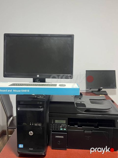 PC və printer dəsti — Bakı
