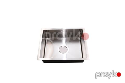 Mətbəx çanağı (moyka) 1-Lİ kvadrat 550*430*200 ls- 5543HB — Bakı