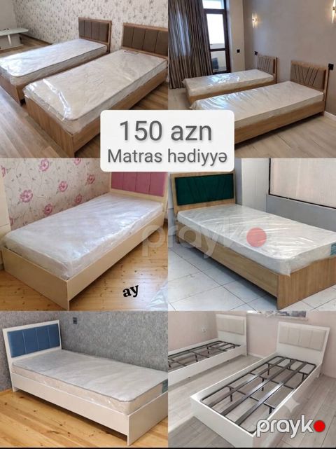 *TƏK Nəfərli Çarpayı*– Cəmi 150 AZN Rahat və keyfiyyətli çarpayı — Digah