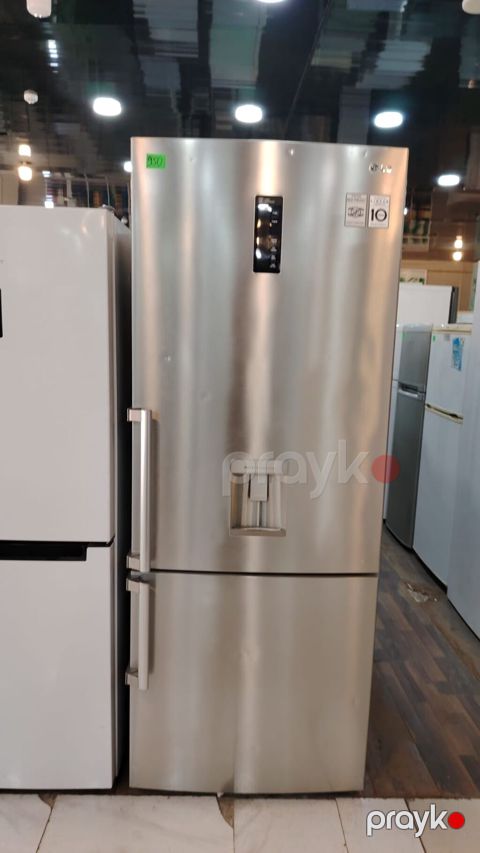 LG Inverter Linear No Frost soyuducu - Korpus: paslanmayan polad — Digah