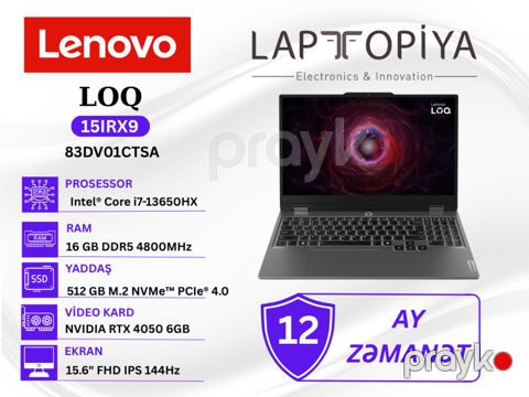 Lenovo loq 15IRX9 (83DV01CTSA) — Bakı