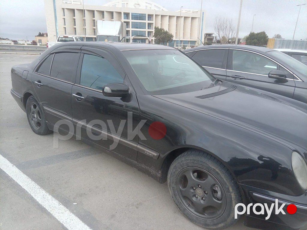 Mercedes E 240, 2.6 L, 2001 il, 250 000 km — Avtomobillər, Şəmkir (3)