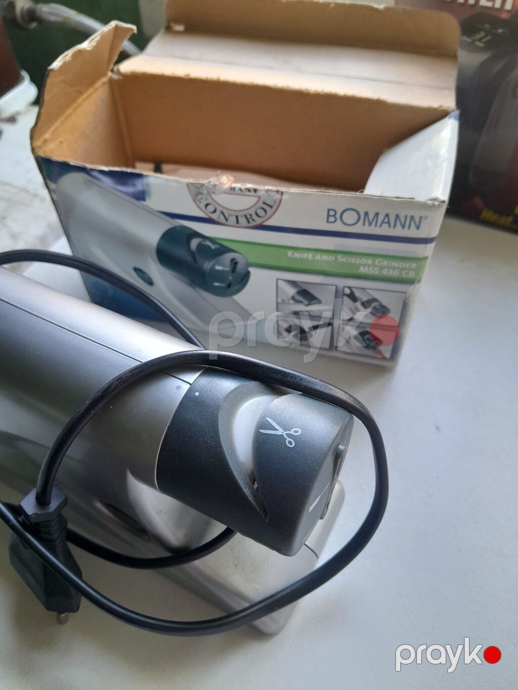 Bomann MSS 436 CB – bıçaq və qayçı itiləyən elektrikli cihaz — Digər aləti, Bakı (2)