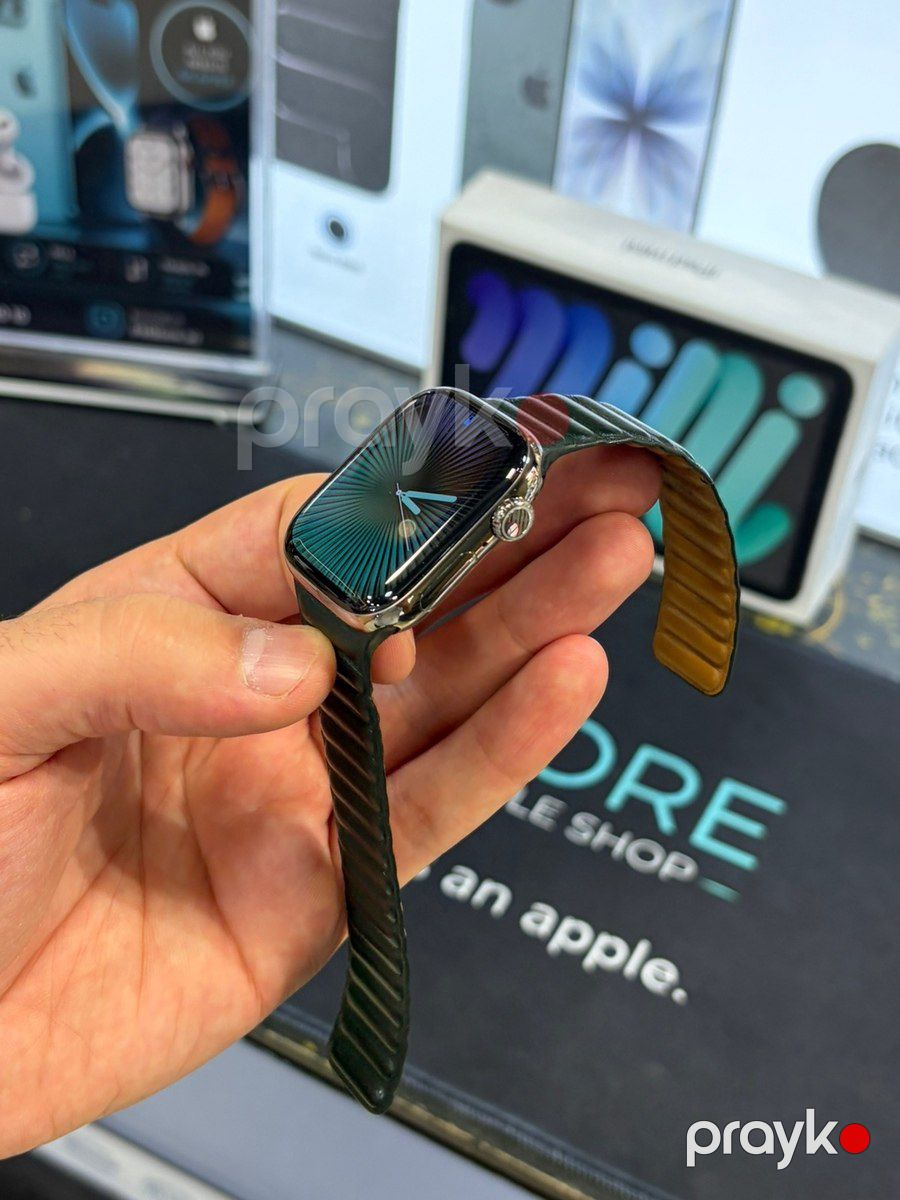 Apple Watch Series 11 Titanium Natural 42mm — Ağıllı saatlar və biləkliklər, Bakı (4)