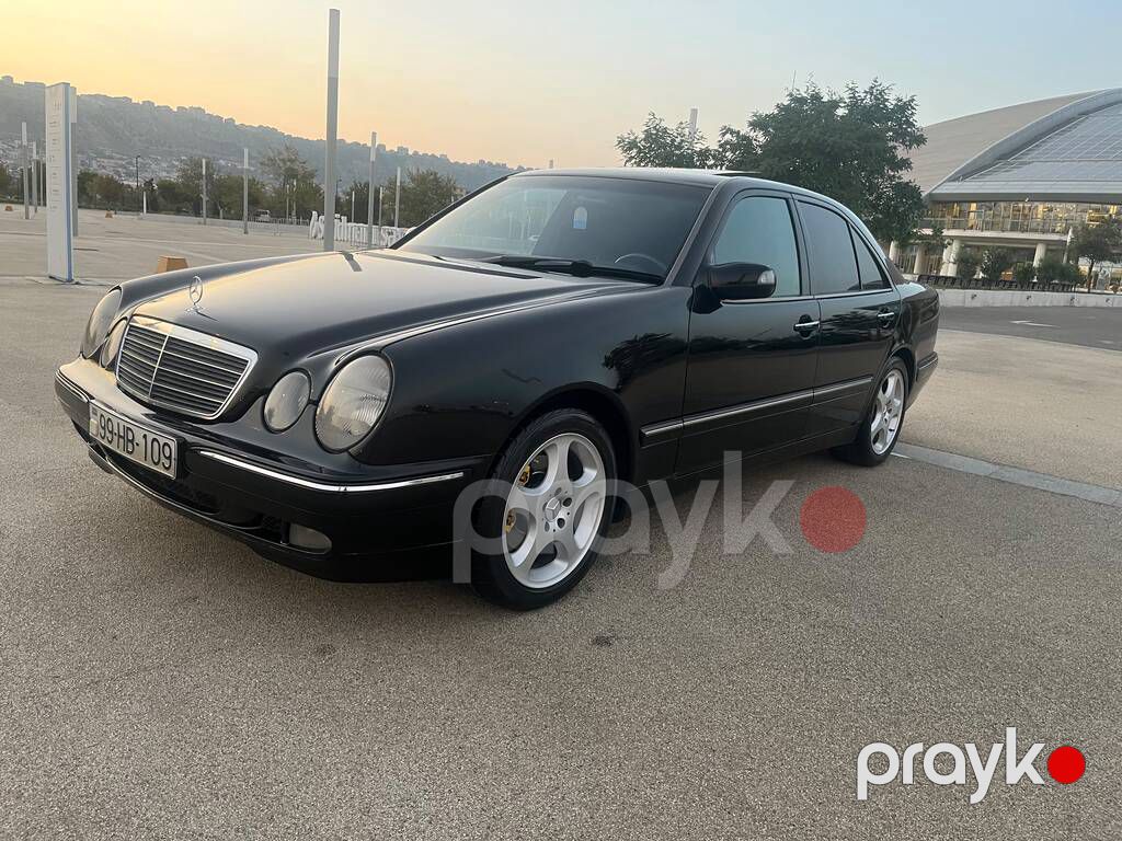 Mercedes E 270, 2.7 L, 1999 il, 532 000 km — Avtomobillər, Bakı (3)