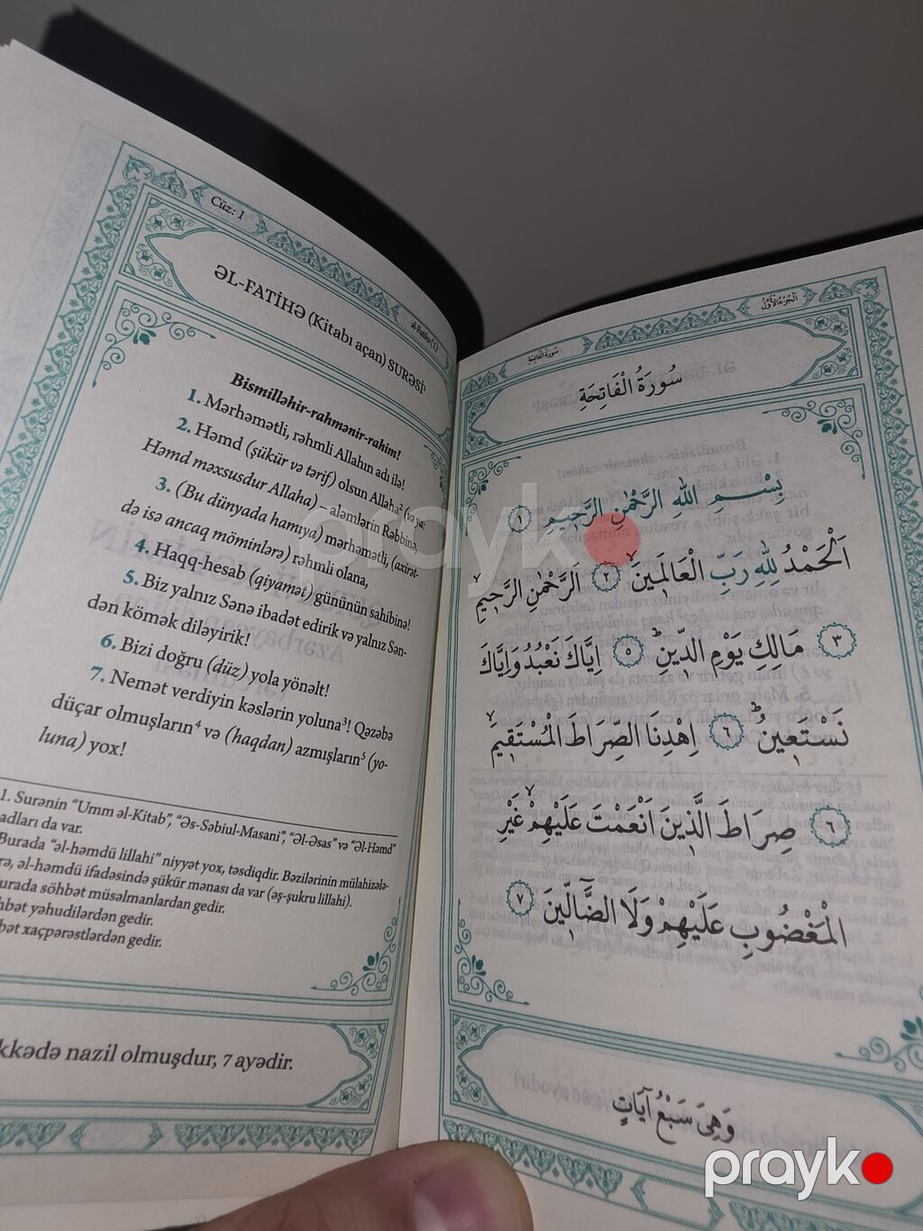 Qurani-Kərimin Azərbaycan dilinə tərcüməsi (ərəb mətnli) - Yeni — Kitablar, Bakı (2)