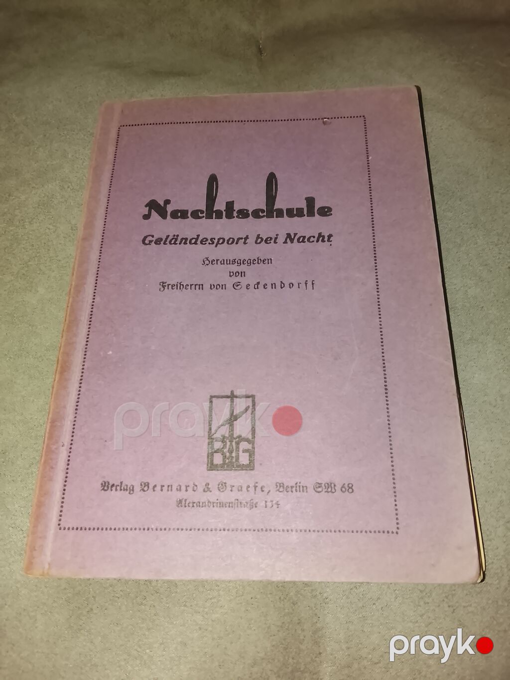 1934-cü il Orijinal Nsdap / SA Hərbi İdman Məktəbinin Gecə Kəşfiyyatı — Digər, Bakı (4)
