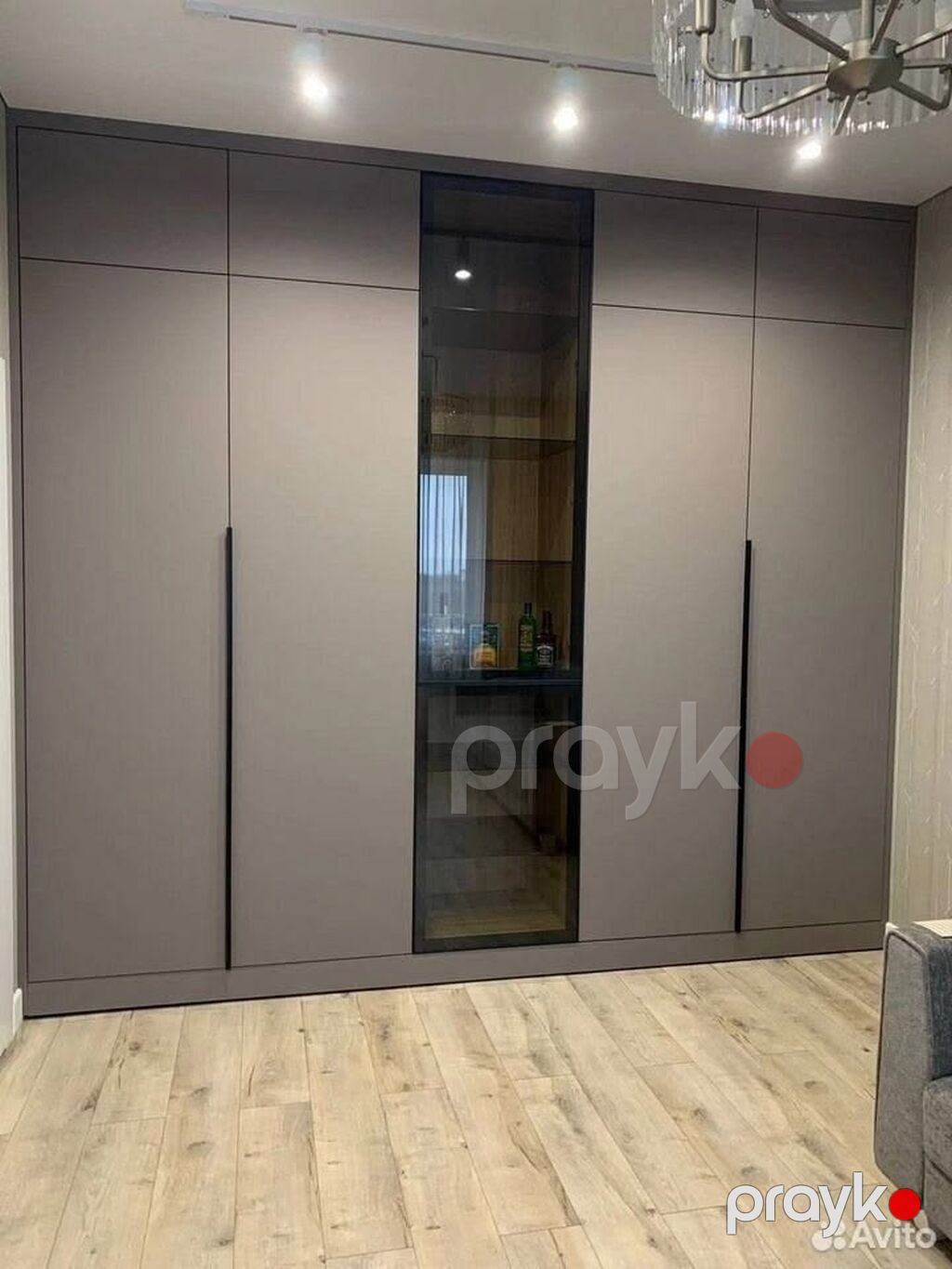Sifarişlə mətbəx dəsti, Özü çəkən petlələr, Sadə laminat, Kredit yoxdur, Pulsuz çatdırılma — Mətbəx mobilyası, Bakı (10)