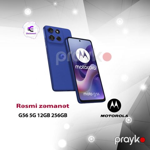 Motorola Moto G56 Pantone Dazzling Blue 256GB/12GB — Bakı