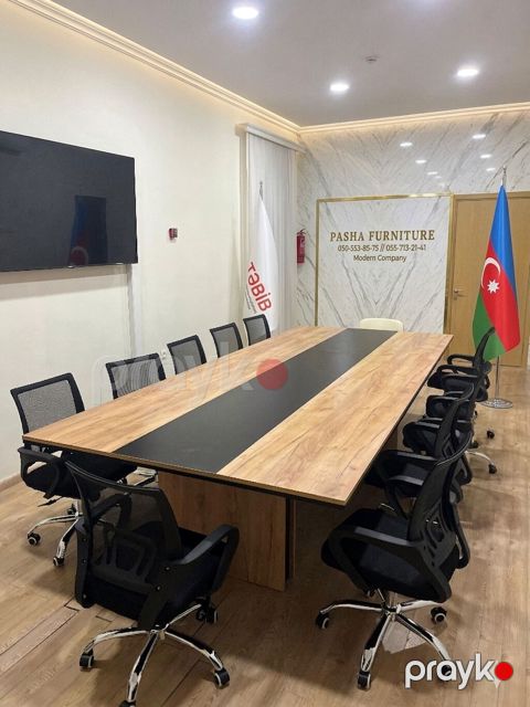 Yeni, Konfrans zalı üçün, Dördbucaq masa — Bakı