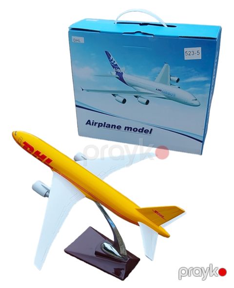 Kolleksiya fiquru Aircraft Model DHL Boeing 757, 31x30x18 sm, plastik — Bakı