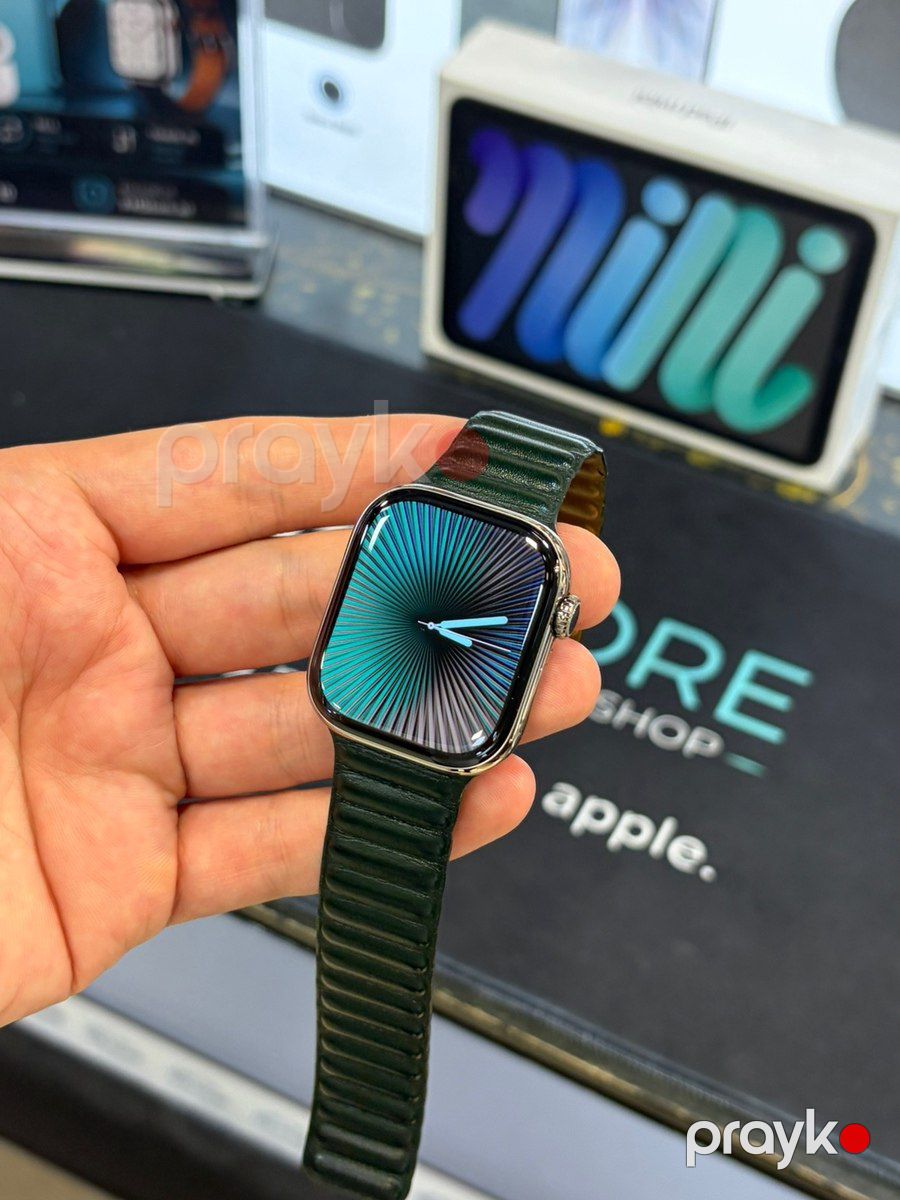 Apple Watch Series 11 Titanium Natural 42mm — Ağıllı saatlar və biləkliklər, Bakı (3)