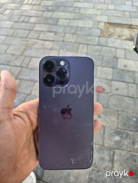 IPhone 14 Pro Max, Deep Purple, Qırıq — Bakı