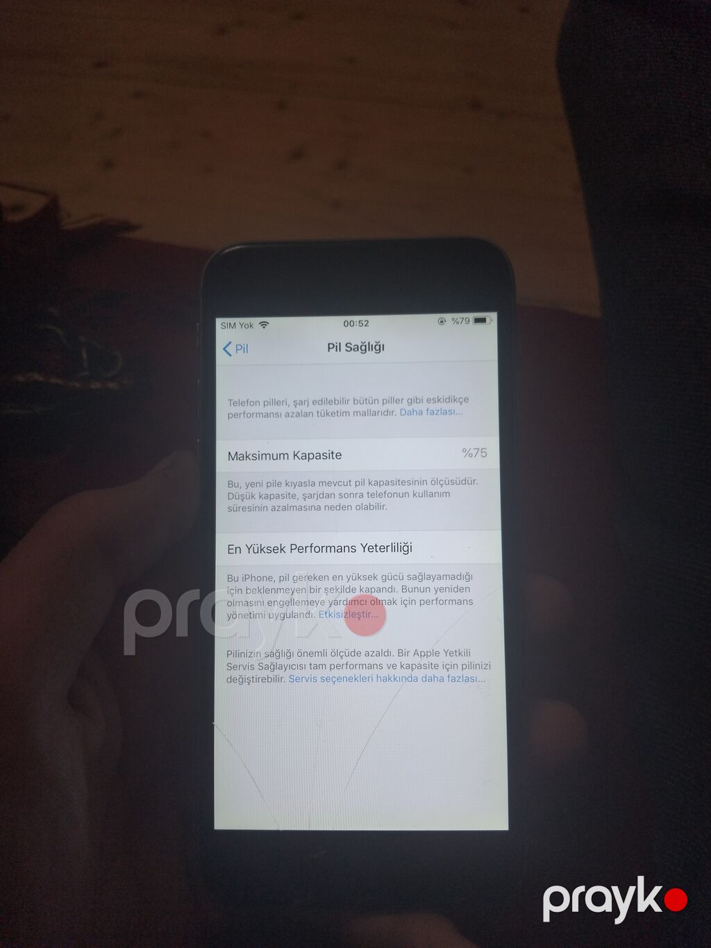 IPhone 6s, Space Gray, Barmaq izi — Apple iPhone, Gəncə (4)