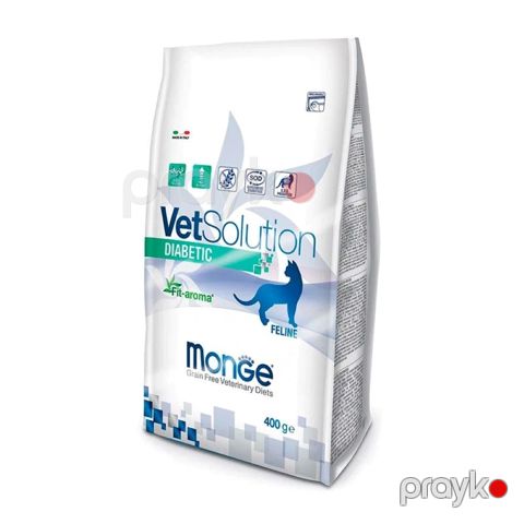 Quru yem pişiklər üçün Monge Vetsolution Diabetic, 400 q — Bakı
