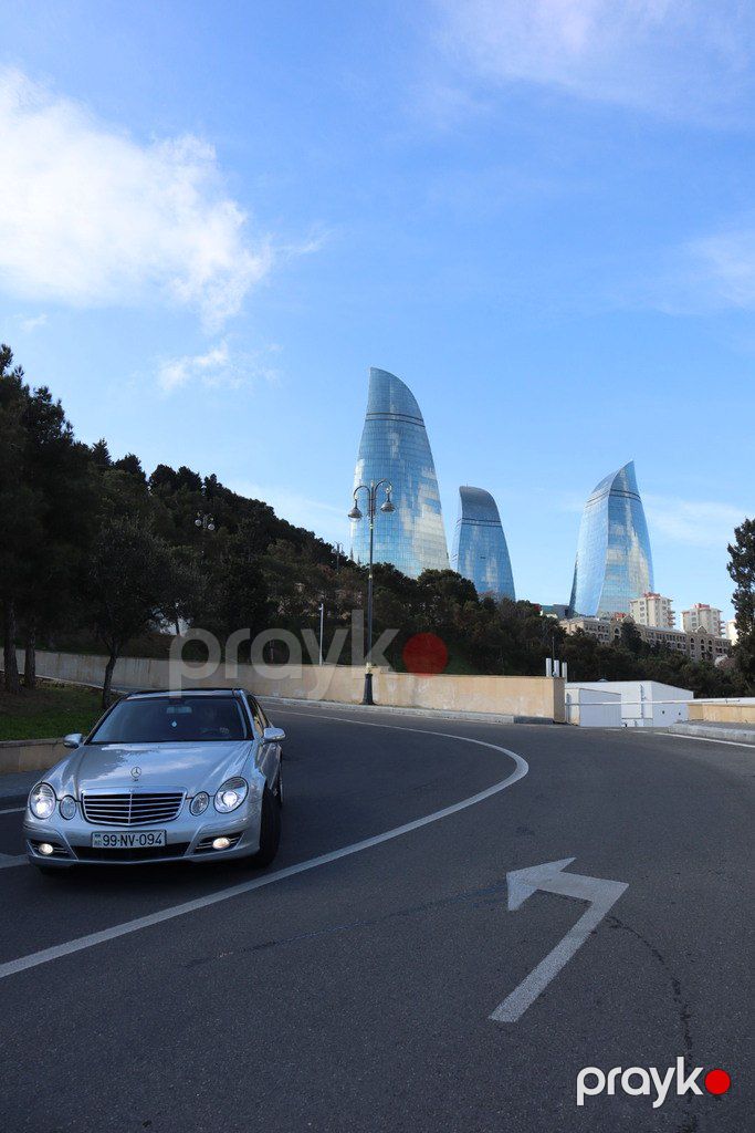 Mercedes E 200, 1.8 L, 2006 il, 336 500 km — Avtomobillər, Bakı (2)