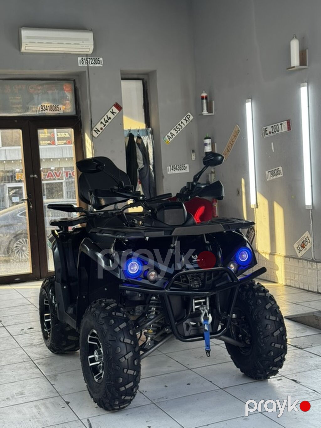 Mikilon 200 L pro (Tam Full versiya) Sükan qızdırıcı (Rul qızdırıcı) — Kvadrosikllər və baqqilər, Gəncə (2)