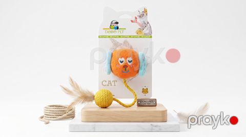 Oyuncaqlı kəndir 9126, narıncı — Bakı