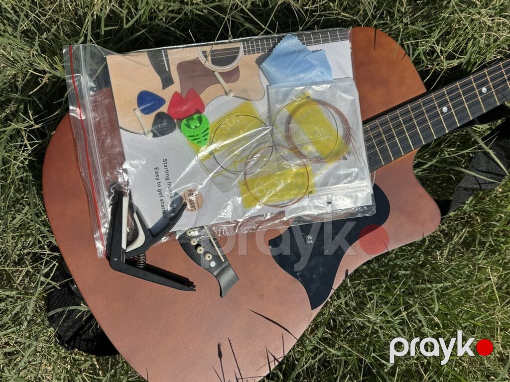 Akustik gitara, Fender, 6 sim, Yeni, Ünvandan götürmə — Gitarlar və digər simli alətlər, Masazır (3)