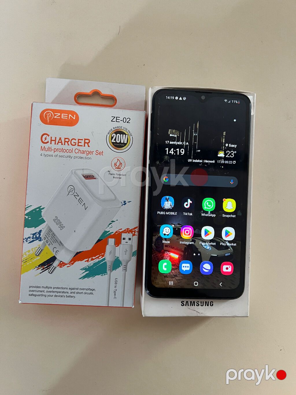 Samsung Galaxy A10s, 32 GB, rəng - Qara, Sensor — Samsung, Bakı (3)