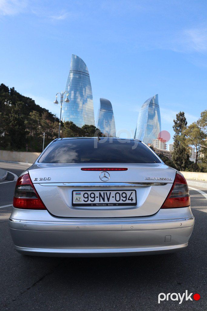 Mercedes E 200, 1.8 L, 2006 il, 336 500 km — Avtomobillər, Bakı (4)