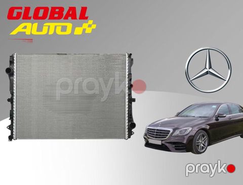 "Mercedes S-Class W222" su radiatoru — Bakı