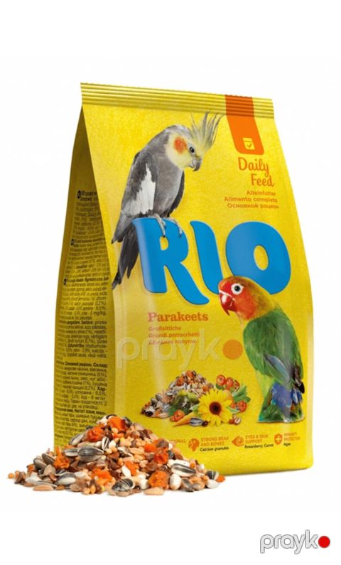 Tutuquşlar üçün tam rasionlu yem Rio, 1 kq — Bakı