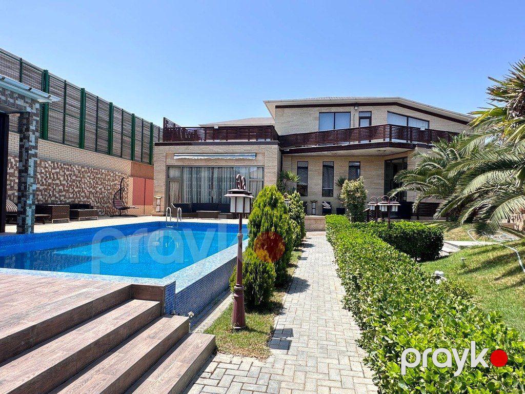 İcarəyə verilir 5 otaqlı həyət evi/bağ evi 400 m² — Ev, villa, Bakı (12)