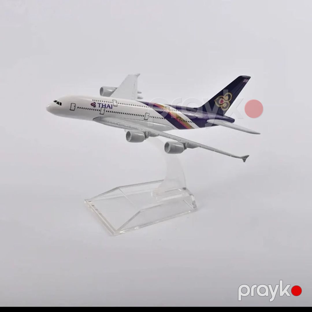 Kolleksiya fiquru Air Thai Airbus A380, 13.5x15x8 sm — Mallar, Bakı (3)