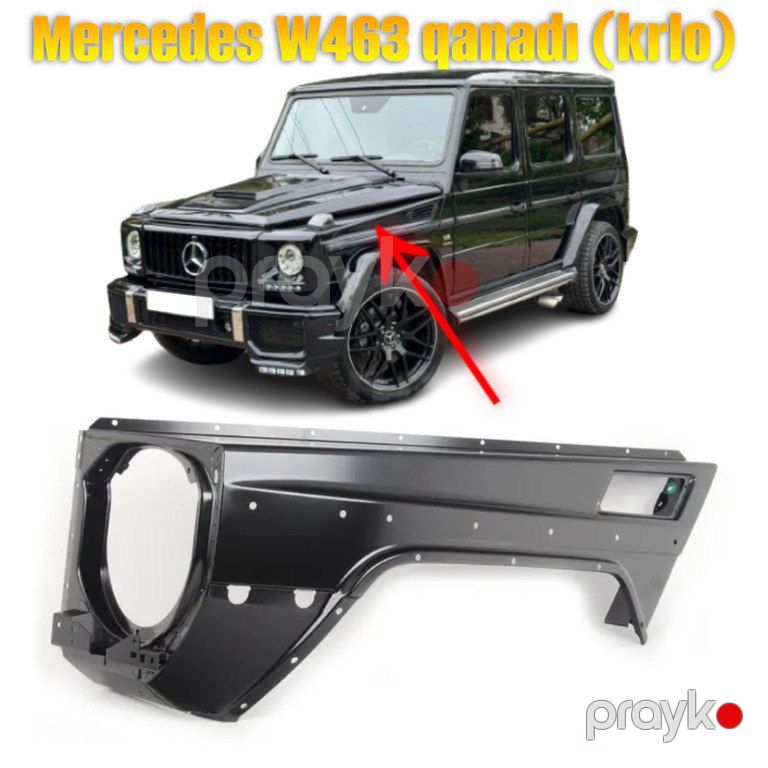 "Mercedes W463" qanadı — Ehtiyat hissələri və aksesuarlar, Bakı (10)