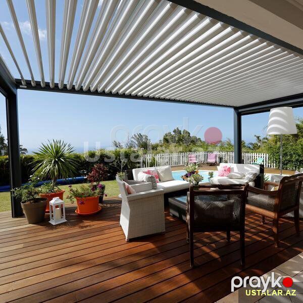 Bioklimatik Pergola Tent — Təmir və inşaat, Bakı (4)