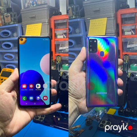 Samsung Galaxy A21s Blue 64GB/4GB — Bakı