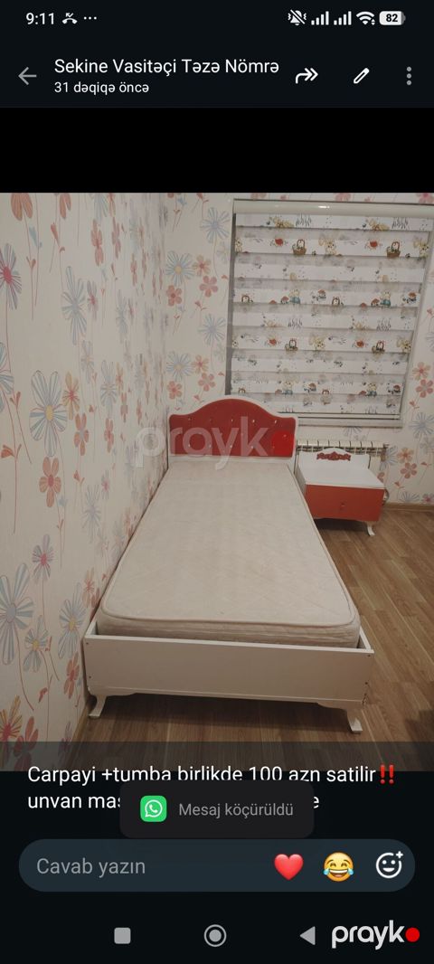 Carpayi +tumba birlikde 100 azn satilir‼ unvan masazir ykod9292 sekine — Bakı