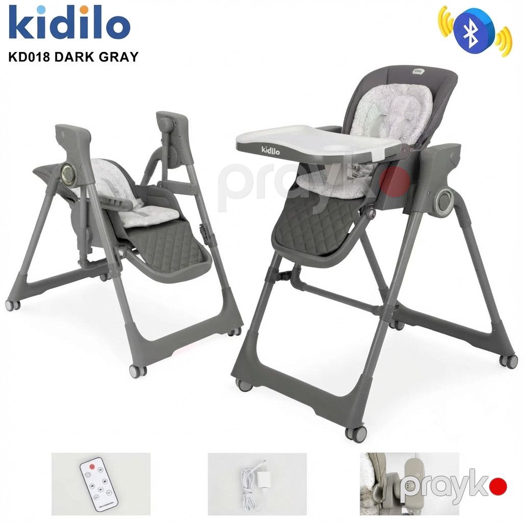 Uşaq yedizdirmə oturacağı Kidilo KD018, tünd boz — Mallar, Bakı