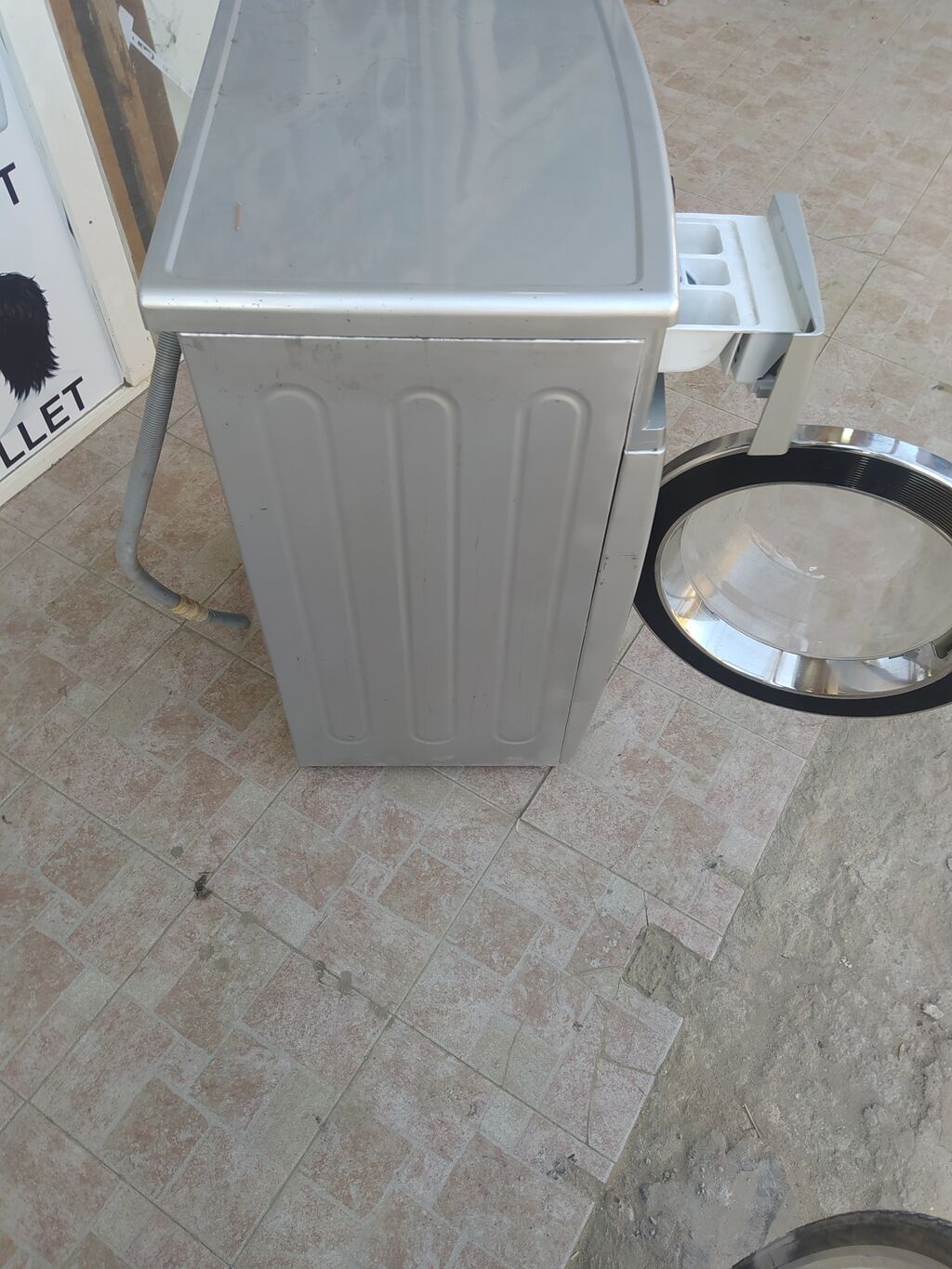 Salam samsung 6 kq paltaryuyan idiyal vəziyətdə heçbir problemi yoxdu — Çamaşır maşınları, Digah (6)