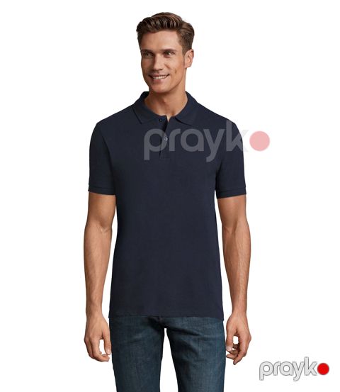Kişilər üçün polo Sol's 11346319, göy, pambıq, ölçü L — Bakı