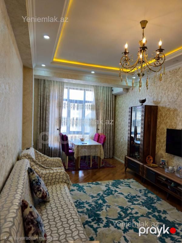 Satılır 2 otaqlı Bina evi menzil (Yeni tikili), 57 m², Yasamal rayonu — Mənzil, Bakı (3)
