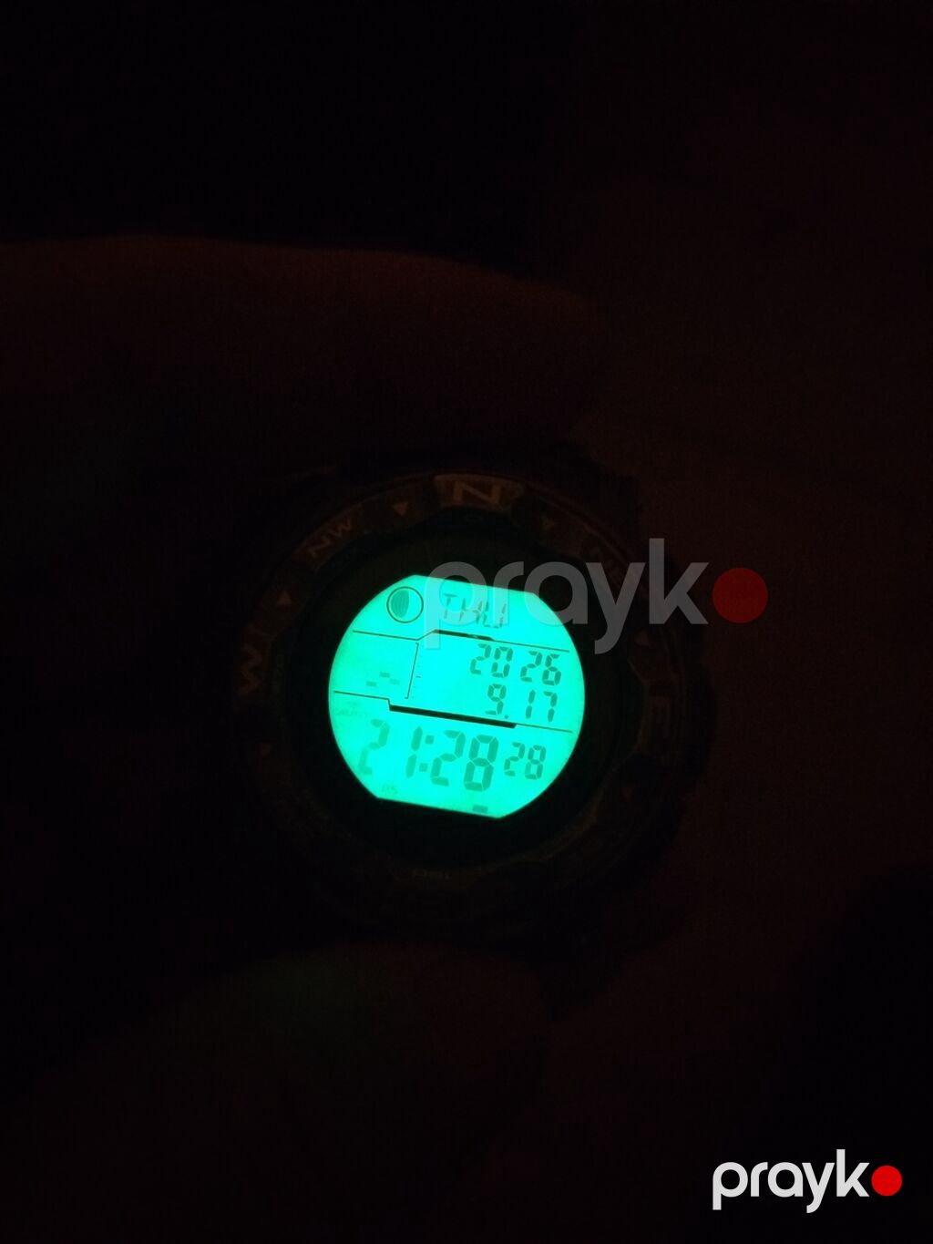 Casio protrek 2500-t titan kəmərli rəqəmsal qol saatı - Korpus — Qol saatları, Masazır (3)